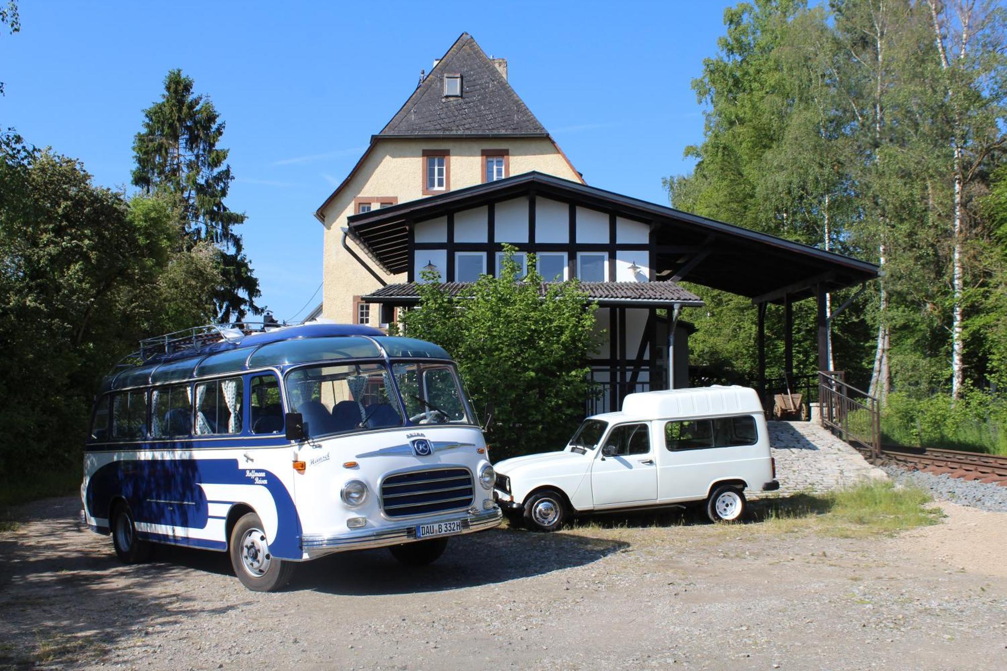 Hotel Museumsbahnhof Ahuette à Üxheim Extérieur photo