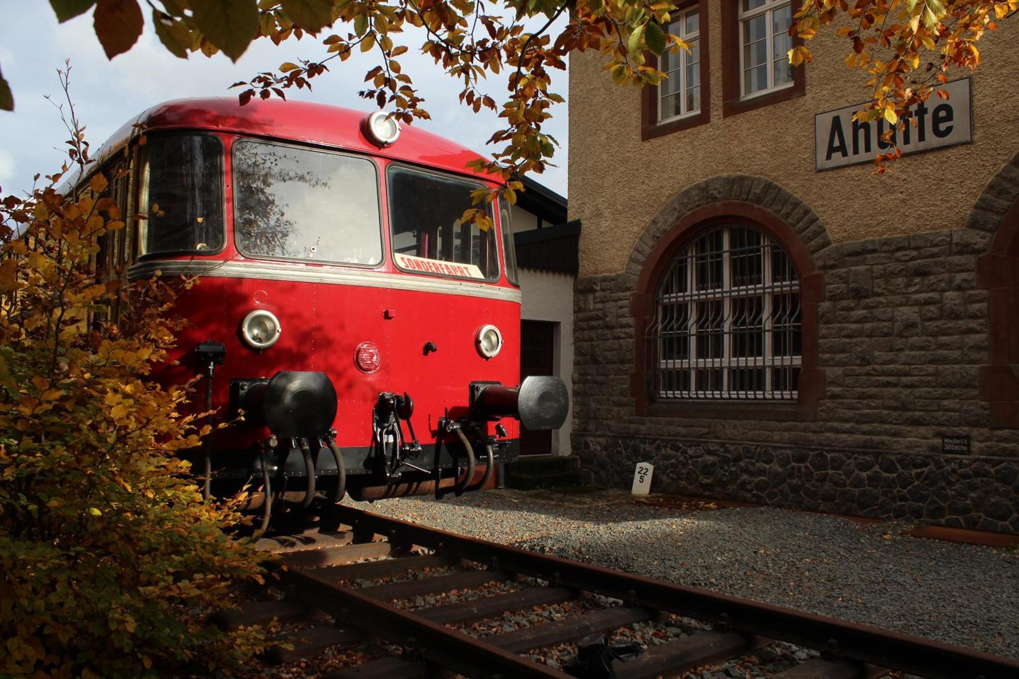 Hotel Museumsbahnhof Ahuette à Üxheim Extérieur photo